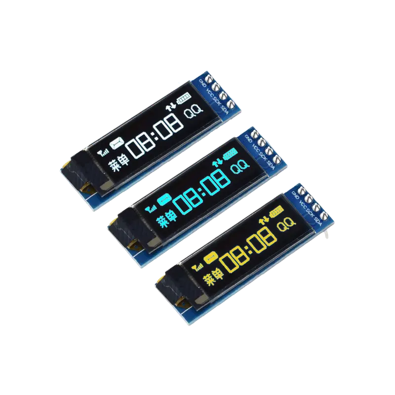 0.91" OLED 128x32 I2C Display SSD1306