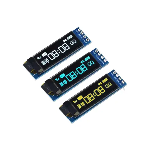 0.91" OLED 128x32 I2C Display SSD1306